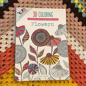 3D Coloring Book - Flowers
